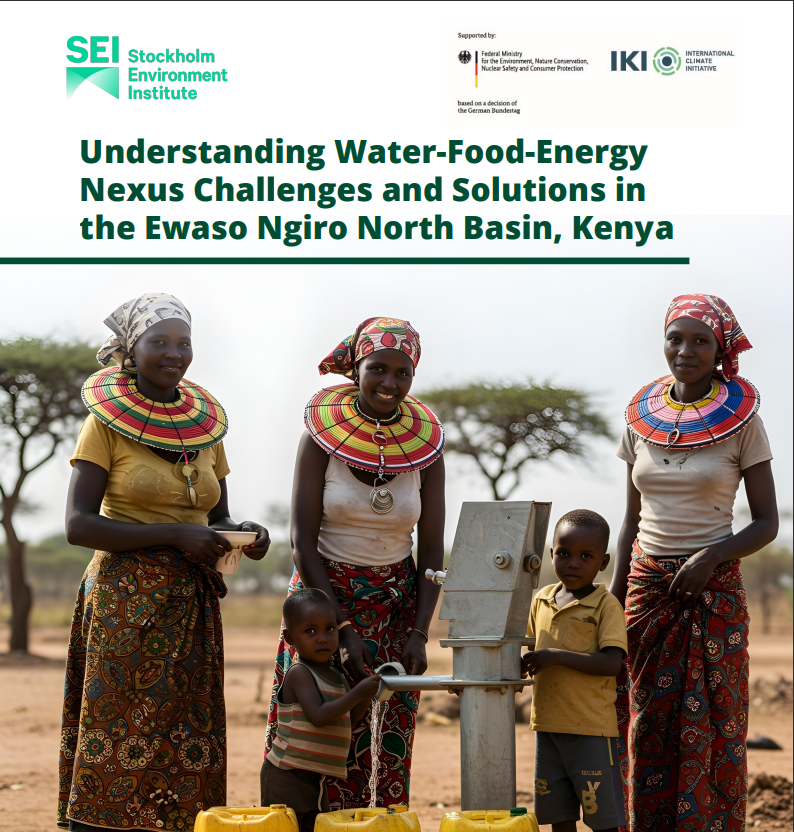 Understanding Water-Food-Energy  Nexus Challenges and Solutions in  the Ewaso Ngiro North Basin, Kenya
