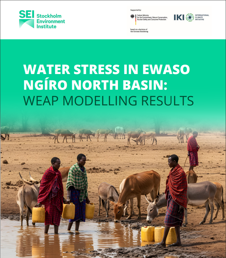 WATER STRESS IN EWASO  NGÍRO NORTH BASIN:  WEAP MODELLING RESULTS