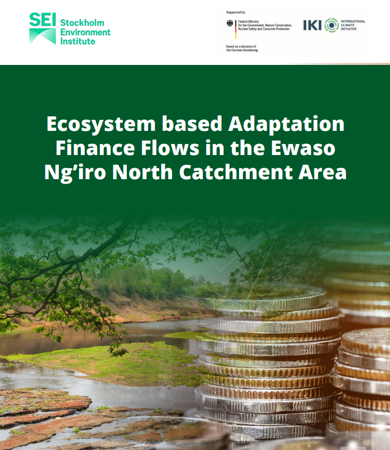 Ecosystem based Adaptation  Finance Flows in the Ewaso  Ng’iro North Catchment Area 